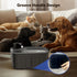 Dog Water Fountain for Large Dogs, 2.1GAL/8L/270oz with Water Level Window and LED Shortage Reminder