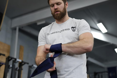 Gymreapers Strength Wrist Wraps for Cross Training, Olympic Lifting, Fits All Wrist Sizes