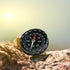 ZHIZHOUNEY Waterproof Clear Cover Mini Sighting Compass Navigation Compass - Lightweight, Compact, Outdoor Enthusiasts