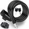 Premium Bike Lock with 2 Keys, 4 Feet Heavy Duty Bicycle Cable Lock for Strong Anti-Theft, Includes Mounting Bracket