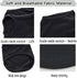 Dog Shirts Puppy Clothes for Small Dogs, Comfortable Summer T-Shirts for Medium Dogs, Soft Cotton Tops (Black M)
