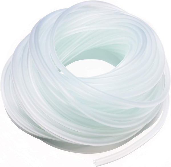 ALEGI 100 Feet Standard 3/16" Flexible Airline Tubing with Connectors for Aquariums and Hydroponics
