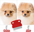 5 Pieces Dog Eye Combs - Tear Stain Remover Combs for Small Dogs, Gently Removing Eye Mucus & Crust (Red, Black)