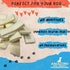 Amazing Dog Treats, Beef Cheek Strips, Premium Dog Chew, 10 Inch - 5 Pack, Rawhide Alternative