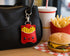 Generic French Fries Hand Sanitizer Holder Key Fob