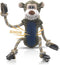 Funny Plush Dog Chew Toys - Interactive Tug of War Puppy Toys for Small, Medium, and Large Dogs, Monkey
