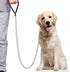 CtopoGo Premium Chain Heavy Duty Dog Leash, Soft Padded Leather Handle Lead, 4 ft. x 5.0 mm (60-200 lbs.)