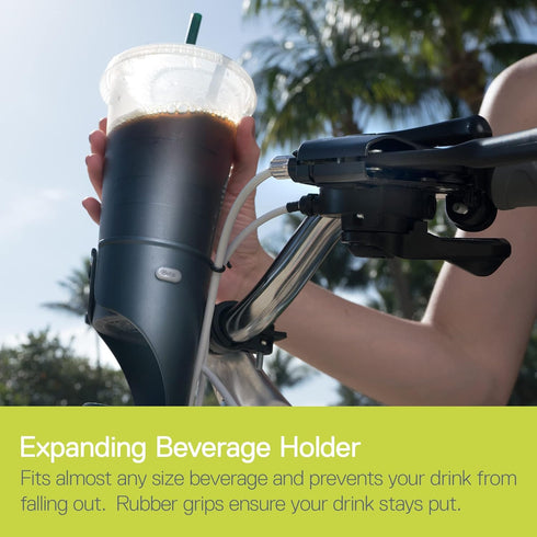Universal Bicycle Drink Holder - Grande Black