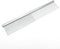 Chris Christensen 000 7.5 in. Greyhound Style Fine/Coarse Butter Comb - Groom Like a Professional, Chrome Finish