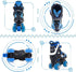 4 Nattork Kids Roller Skates for Boys Girls Kids, Sizes Adjustable Quad Skates with All Light up Wheels - Birthday Gift