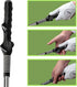 Golf Swing Training Aid - Retractable Grip Trainer for Right-Handed Golf Club, Indoor Practice, Strength & Tempo