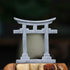 Tsynapter Torii Gate Aquarium Decor Japanese Stone Statue Ornament for Fish Tank, Garden Decoration, Landscape