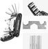 ROCKBROS Bike Repair Kits - 16 In 1 Multi-Function Portable Foldable Bike Tool Kit