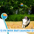 6Pcs Squeaky Dog Balls, Tough Training Toys for Dogs, High Bouncy Balls for Interactive Play and Teething (2.5in)