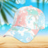 YOLAI Summer Casual Mens and Womens Fashion Tie Dye Cap Casual Sunscreen Baseball Caps Adjustable Sun Visor Hats