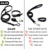 Dog Collar and Leash Set for Large Medium Small Dogs, Waterproof Adjustable Odor Proof Collars Leashes, 6FT Dog Leash