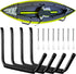 JaGely Wall Mount Kayak Storage Rack 15Inch Garage Storage Heavy Duty Hooks