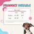 Jacquard Dog Collar, Adjustable Pet Dog Collar for Medium Dogs with Quick Release Buckle, Durable Breathable & Fade