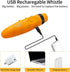 ZHT Electronic Whistles for Referees - USB Charging, 3 Tone High Volume Emergency Whistle for Coaches, Teachers,
