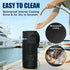 TioTie 5.5in 26" 1680D Boat Trash Can with PVC Cross Opening, Large Marine Garbage Bag for Pontoon, Fishing & Kayak