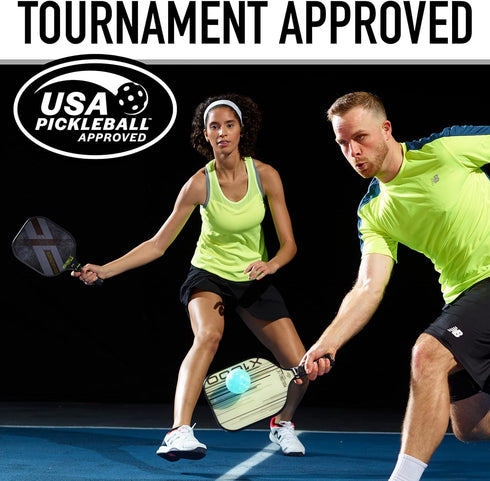X-26 3 Pack, 12 Pack 100 Pack Franklin Sports Indoor Pickleballs - & Bulk - USAPA Approved Tournament Pickleballs