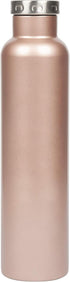 Fifty/Fifty Wine Growler Water Bottle, Narrow Mouth, Seven Fifty, 750ml/25 oz, Rose