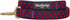 Blueberry Pet Valentine's Day Dog Leash, Gothic Grape, Velvety Soft-Touch Heart Flocking Lead for Small Dogs, 5 ft x