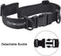 Wisdompro 2 Pack Heavy Duty Adjustable Backpack Chest Straps with 12 Pieces Zipper Pulls - Black