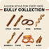 4-5" Pack 100% 12oz Redbarn Pet Products All Natural Bully Sticks for Small & Medium Dogs - Healthy Long Lasting Chews