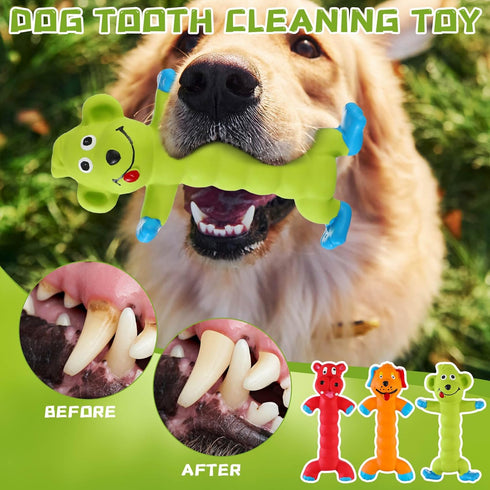 Shappy 20 Pcs Squeak Latex Puppy Toy, Squeaky Dog Toys for Small Medium Large Pets, Interactive Play Fetch