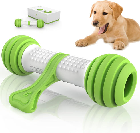 PETGEEK Interactive Dog Toys, Durable Motion Activated Automatic Dog Bone for Medium & Large Dogs