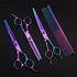 PJDDP Trimmer Shears,7 Inch Dog Grooming Scissors Kit for Dog Professional Pet Kit Grooming Stainless Steel Dog Cat