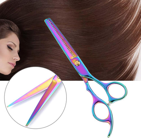 Dog Grooming Scissors - Pet Hair Trimmer Thinning Cut, Azz Scilab Professional Dog Hair Cutting Scissors, Blue