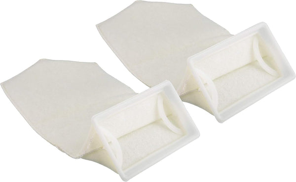 2 Pack - 4.5 Inch 200 Micron Aquarium Felt Filter Bags - 7x4.5" Rectangle Filter Sock - Fits Eshopps
