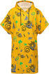 Unisex Surf Changing Poncho 100% Turkish Cotton Hooded Drying Poncho with Pocket