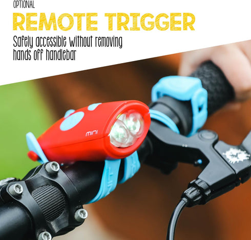 Hornit Mini Bike & Scooter Horn with Kids Headlight.