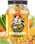 Egcina 16OZ Dehydrated Freeze Dried Vegetables - 100% Natural Large Packaging Ramen Toppings,