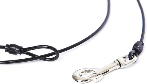 Training Tie Down - Short Tether for Dogs & Teething Puppies (4 feet)