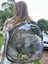 Guinea Pig Backpack for Small Animals, Space Capsule Bubble Window, Ideal for Guinea Pig, Bird, Bunny, Rabbit