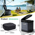 Tfulad Camping Toilet for Adults - Portable Folding Toilet with Lid,Travel Portable Potty for Adults,Porta Potty Car