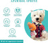 Haute Diggity Dog Apawrol Spritz Plush Designer Toy - Interactive Squeaker, Machine-Washable, Safe for All Breeds