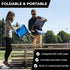 Cascade Mountain Tech Lightweight Stadium Seat for Bleachers, Outdoor Events, and Sport Games - Includes Stabilizing