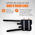 NeoAlly Rear Leg Hock Brace for Large Dogs, Metal Spring Strips for Hock & Ankle Support, Medium Size