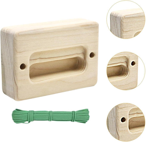 BUBEFSKD Hangs Board Wrist And Forearm Strengthener Indoor Rock Climbing Fingerboard Hand Strengthener Equipment Easy