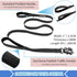 Strong Heavy Duty Dog Leash - 6ft Reflective Nylon Training Leash with Soft Padded Double Handle for No Pull Walks