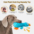 2 Pack Adpartner Squeaky Dog Toys, Dog Toy Duck Plush Crinkle Dog Toys for Small Medium Breeds, Interactive Pet Squeaky