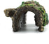 JIH Aquarium Decorations - Resin Hollow Tree Trunk Ornament for Bettas House Cave Decor