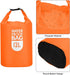 PATIKIL 12L Waterproof Dry Bag, Lightweight Roll Top Bag for Gym, Kayaking, Hiking, Camping, Orange