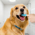 Generic 4Pcs Set 360 Dog Bath Brush Non-Slip Shampoo Brush Anti-Slip Adjustable Massage Scrubber Silicone Bristles