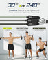 Upgraded Pilates Bar Kit with Resistance Bands for Home Gym, Heavy-Duty Stainless Steel Yoga Stick
